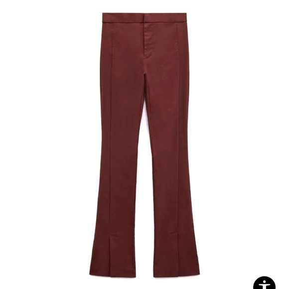 Zara Pants & Jumpsuits Nwt Zara Full Length Slit Leggings Tall